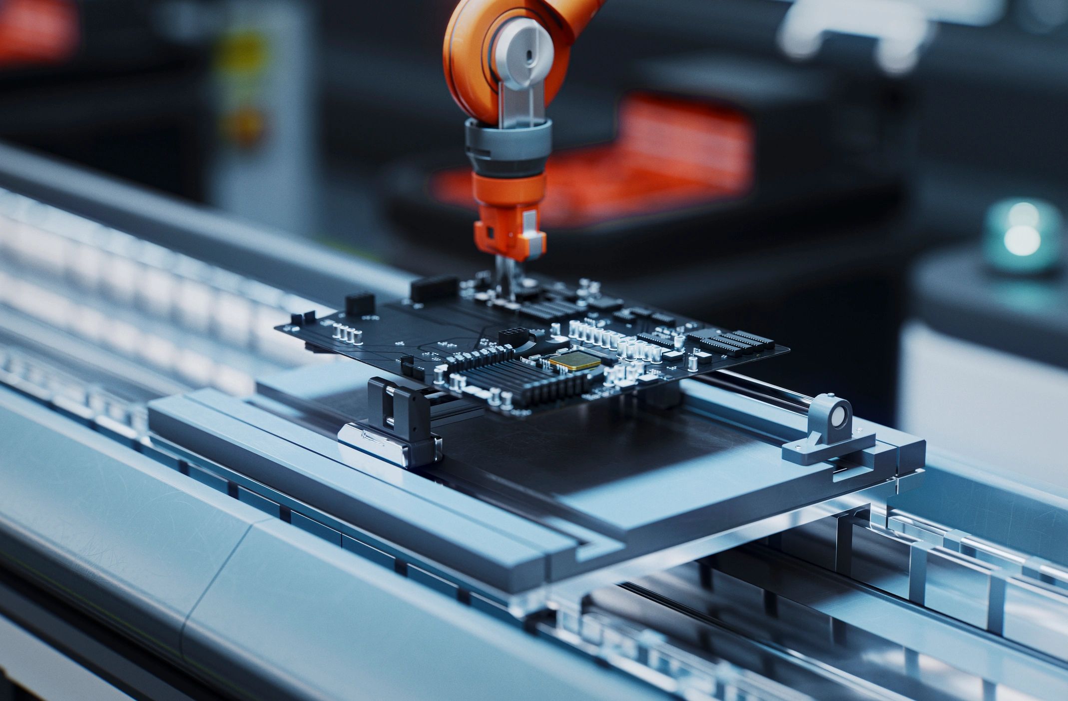Automated electronics assembly with robotic precision